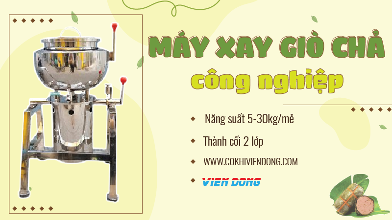 máy xay giò chả công nghiệp