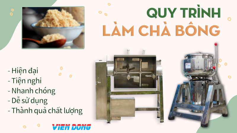 Quy trình làm chà bông